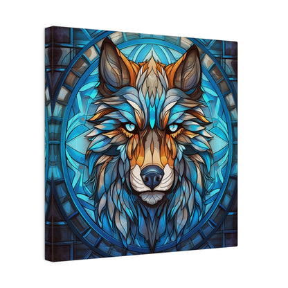 Wolf Wall Art Matte Canvas