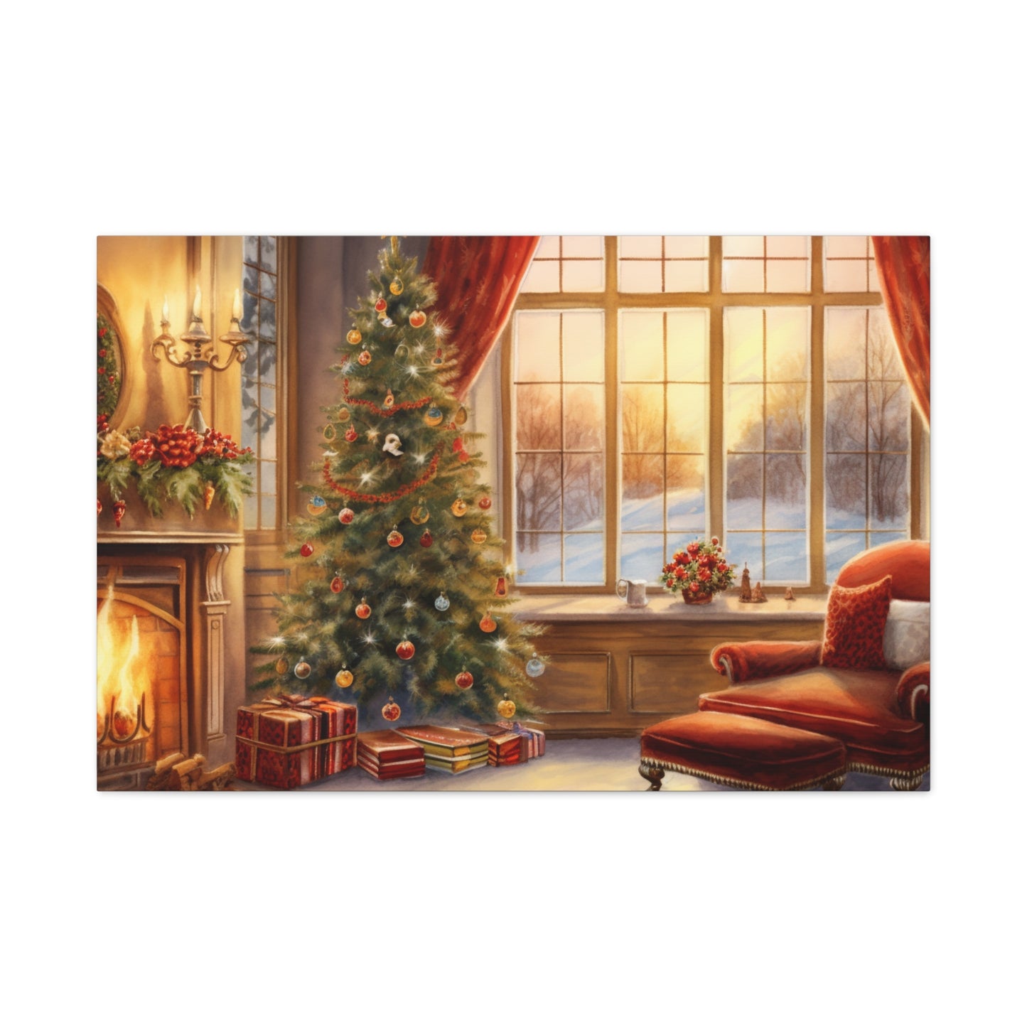 Home for the Holidays Canvas