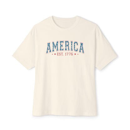 July 4th Oversized Tee