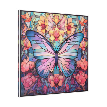 Butterfly Wall Art Matte Canvas