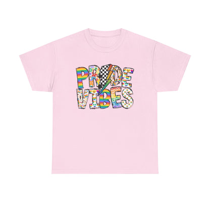 Gay Pride Vibes Unisex Cotton Tee