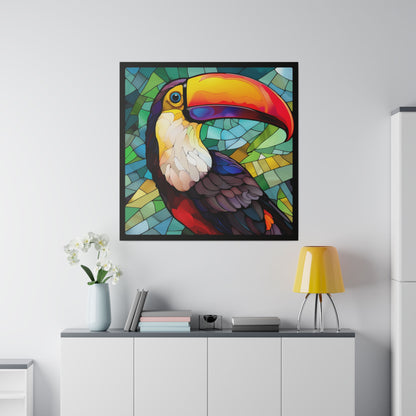 Toucan Wall Art Matte Canvas