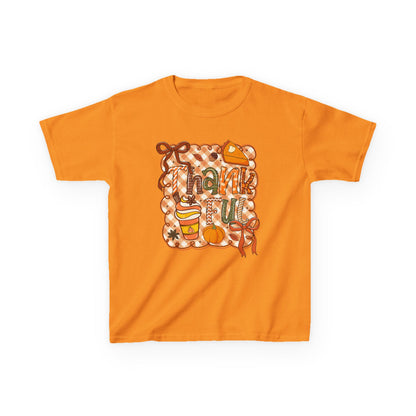 Thankful Kids Thanksgiving T-shirt