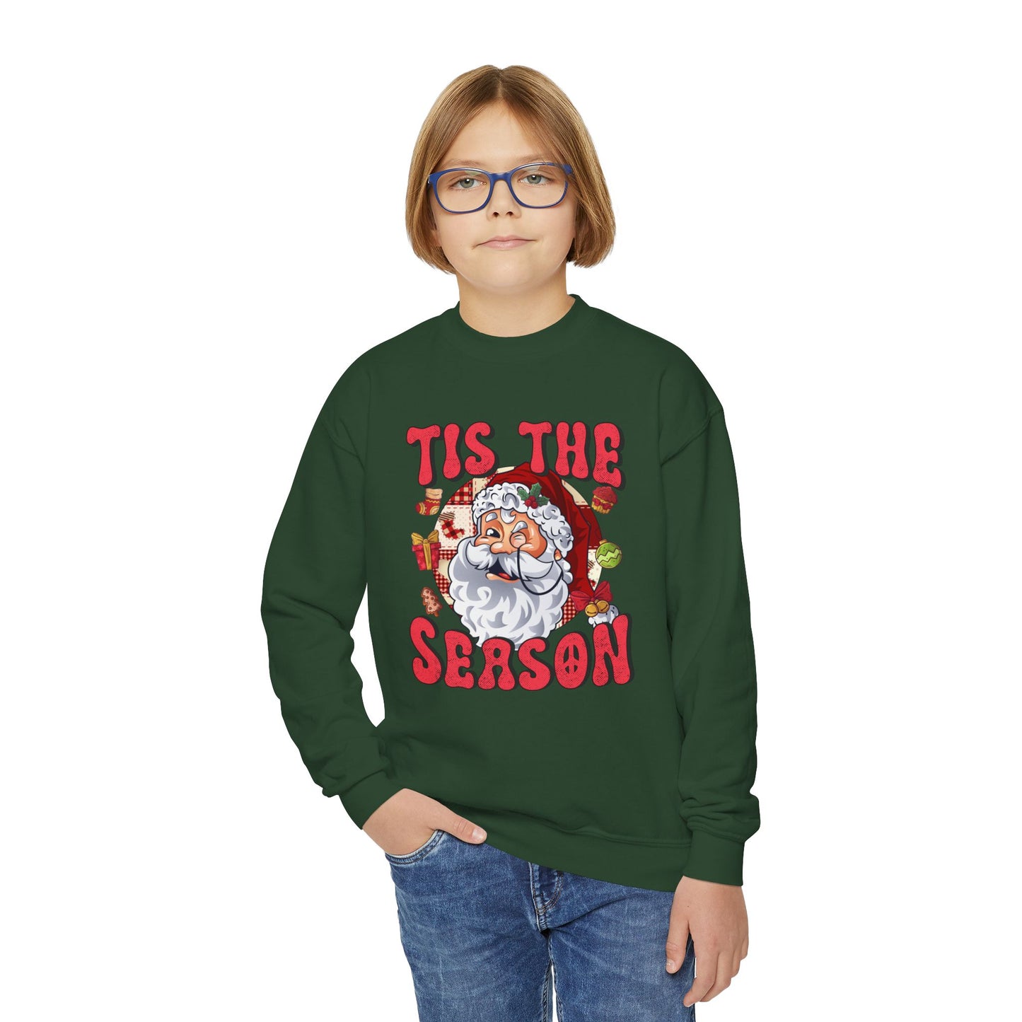 Tis the Season Youth Crewneck Sweatshirt