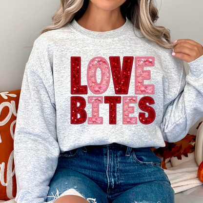 Love Bites Valentine's Day Sweatshirt