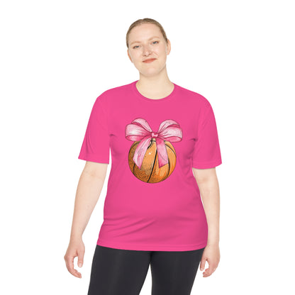 Basketball Coquette Unisex Moisture Wicking Tee