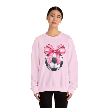 Soccer Coquette Adult Size Sweatshirt