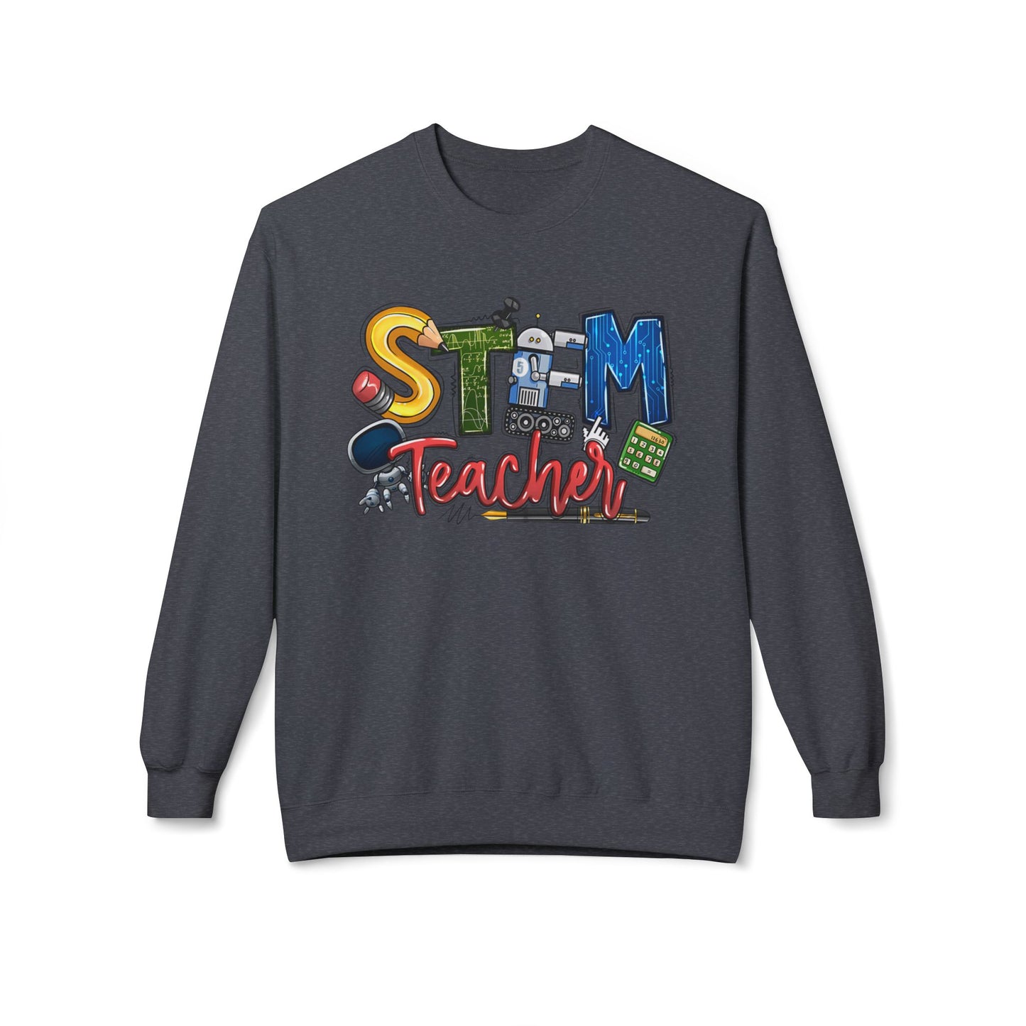 STEM Teacher Fleece Midweight Sweatshirt