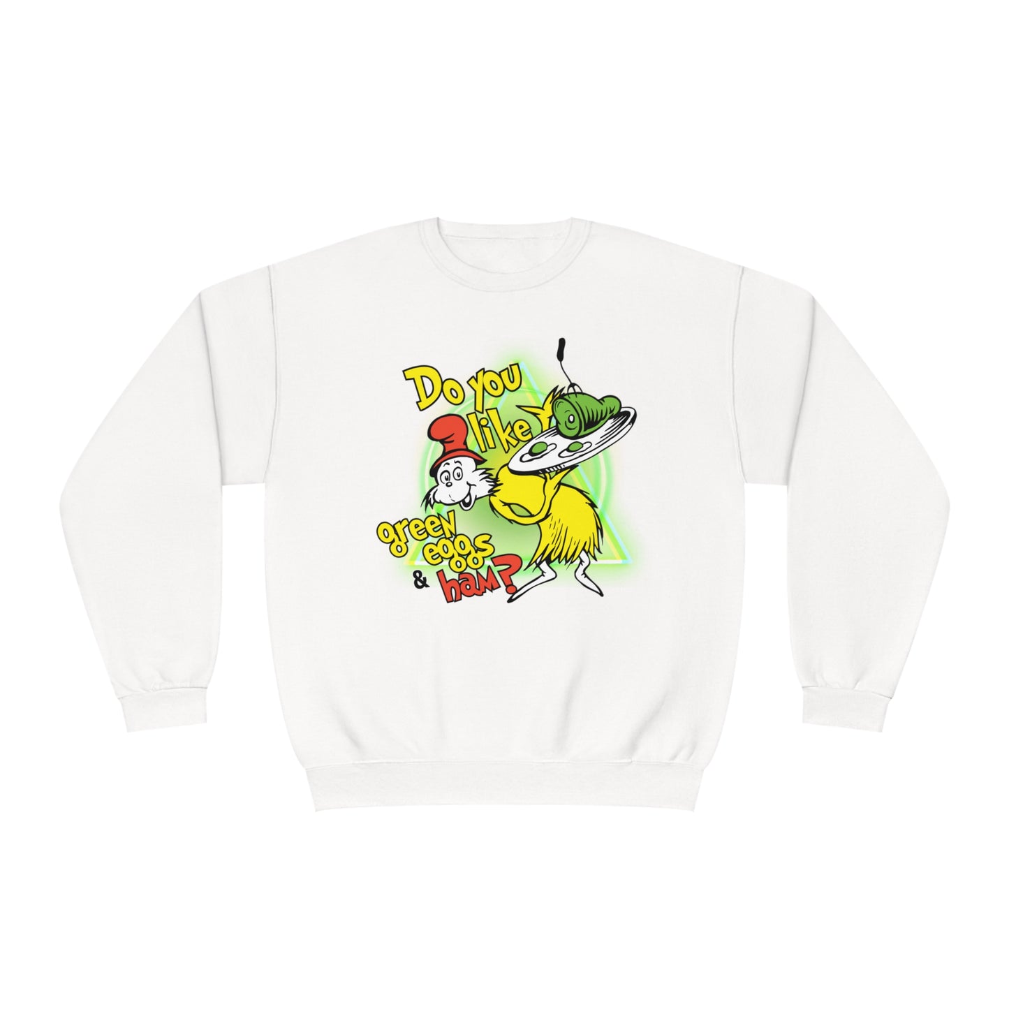 Green Eggs and Ham Dr. Seuss Sweatshirt