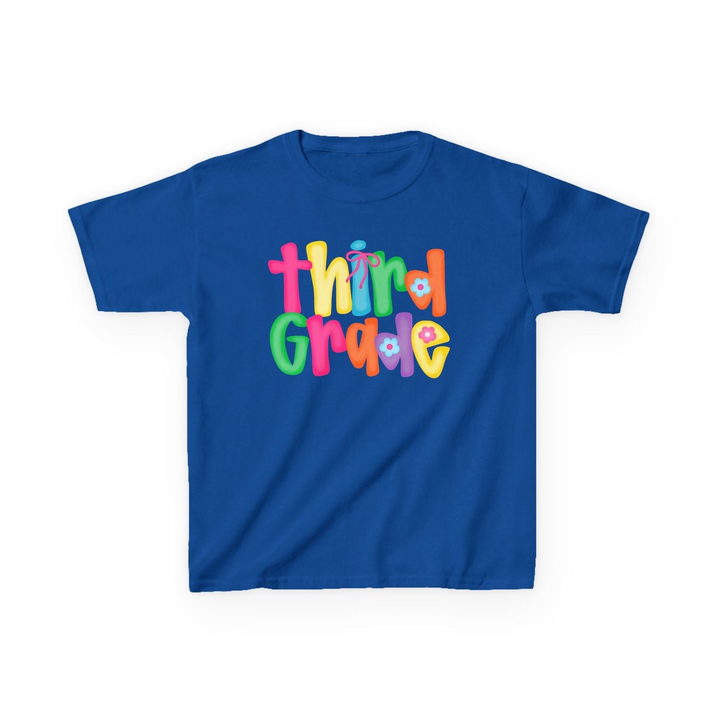 Back to School Third Grade Kids Tee