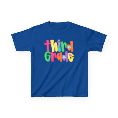 Back to School Third Grade Kids Tee