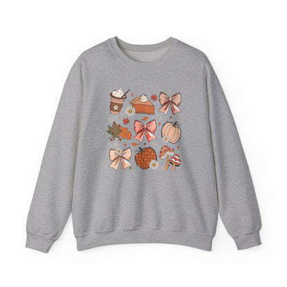 Fall Vibes Coquette Unisex Sweatshirt