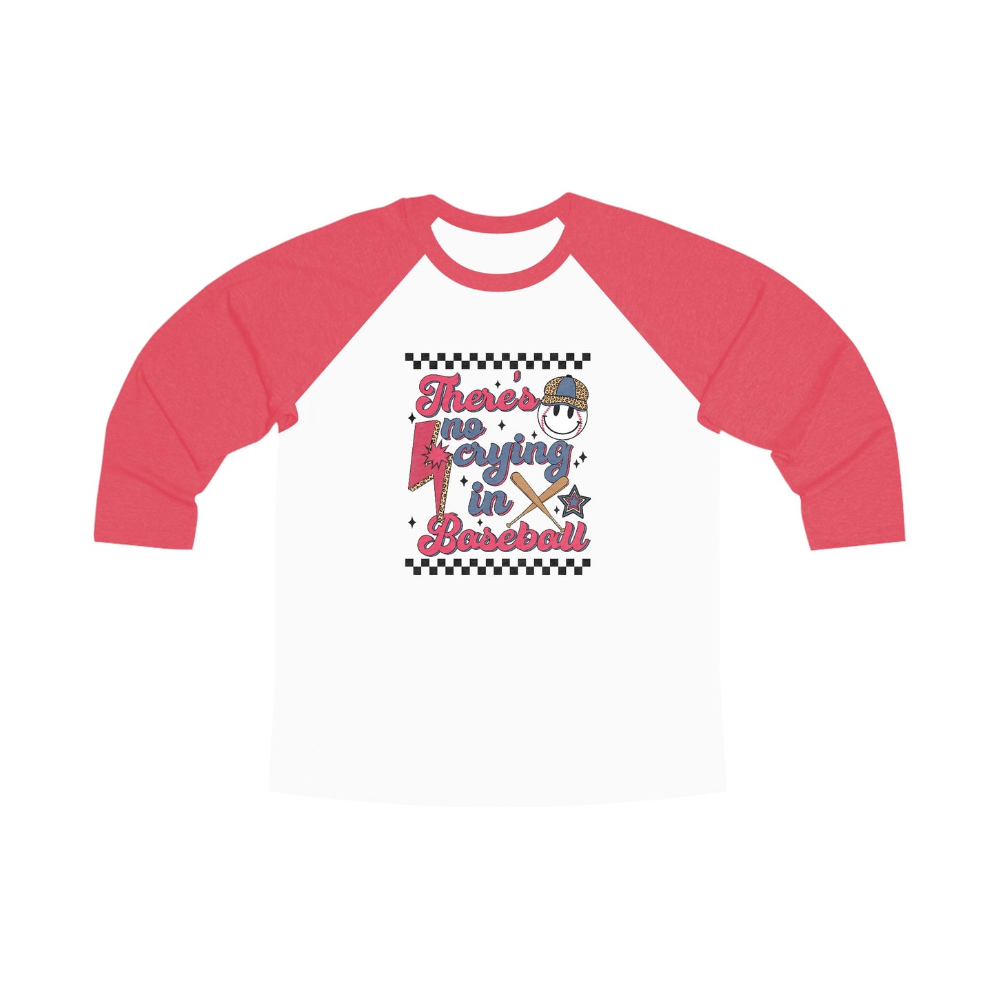 No Crying in Baseball 3/4 Sleeve T-Shirt