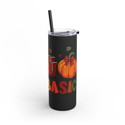 Fall Basics Skinny Matte Tumbler, 20oz