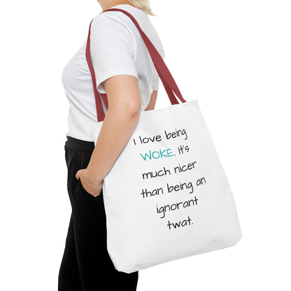 Woke Rainbow Tote Bag