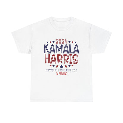 Kamala Harris Let's Finish the Job T-Shirt