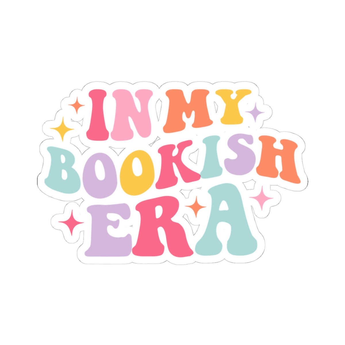 In My Bookish Era Kiss-Cut Stickers