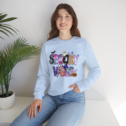 Spooky Vibes Halloween Sweatshirt