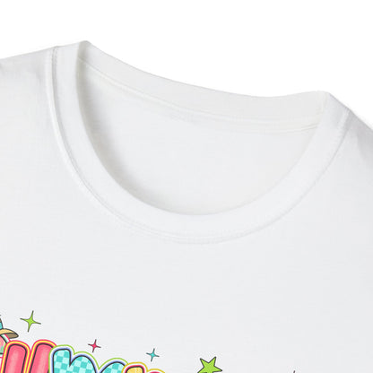 Colorful Summer Vibes Unisex Softstyle T-Shirt