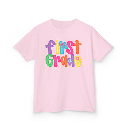 Back to School First Grade Kids Tee