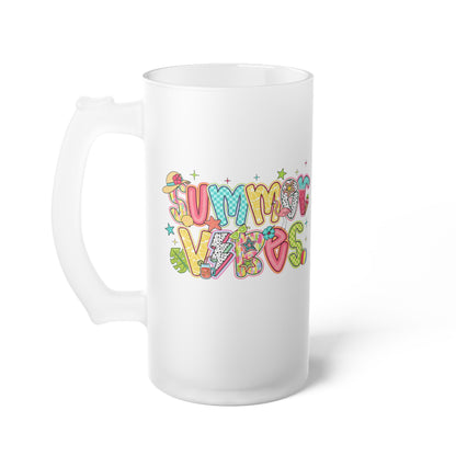 Frosted Summer Vibes Beer Mug