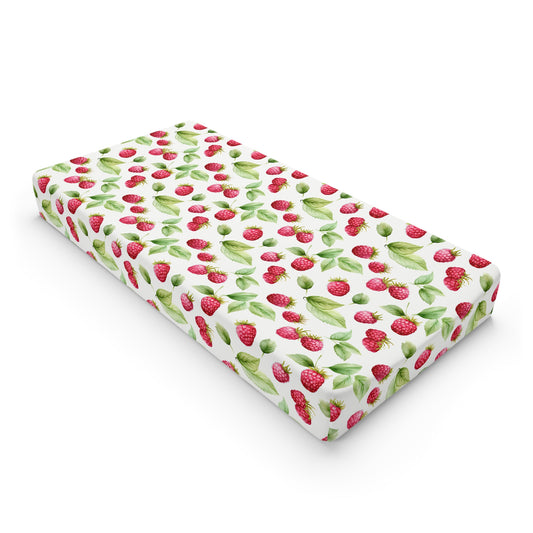 Coquette Raspberry Baby Changing Pad Cover