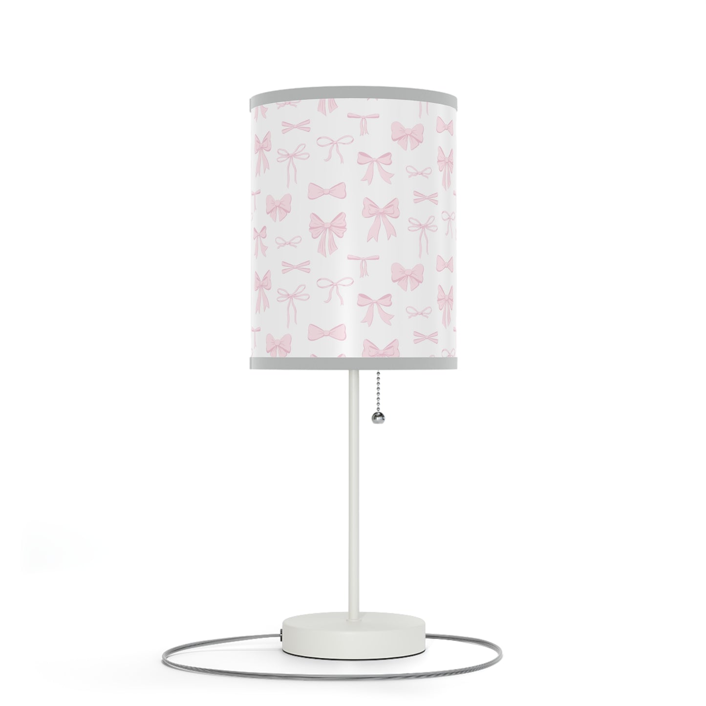 Coquette Pink Bow Lamp