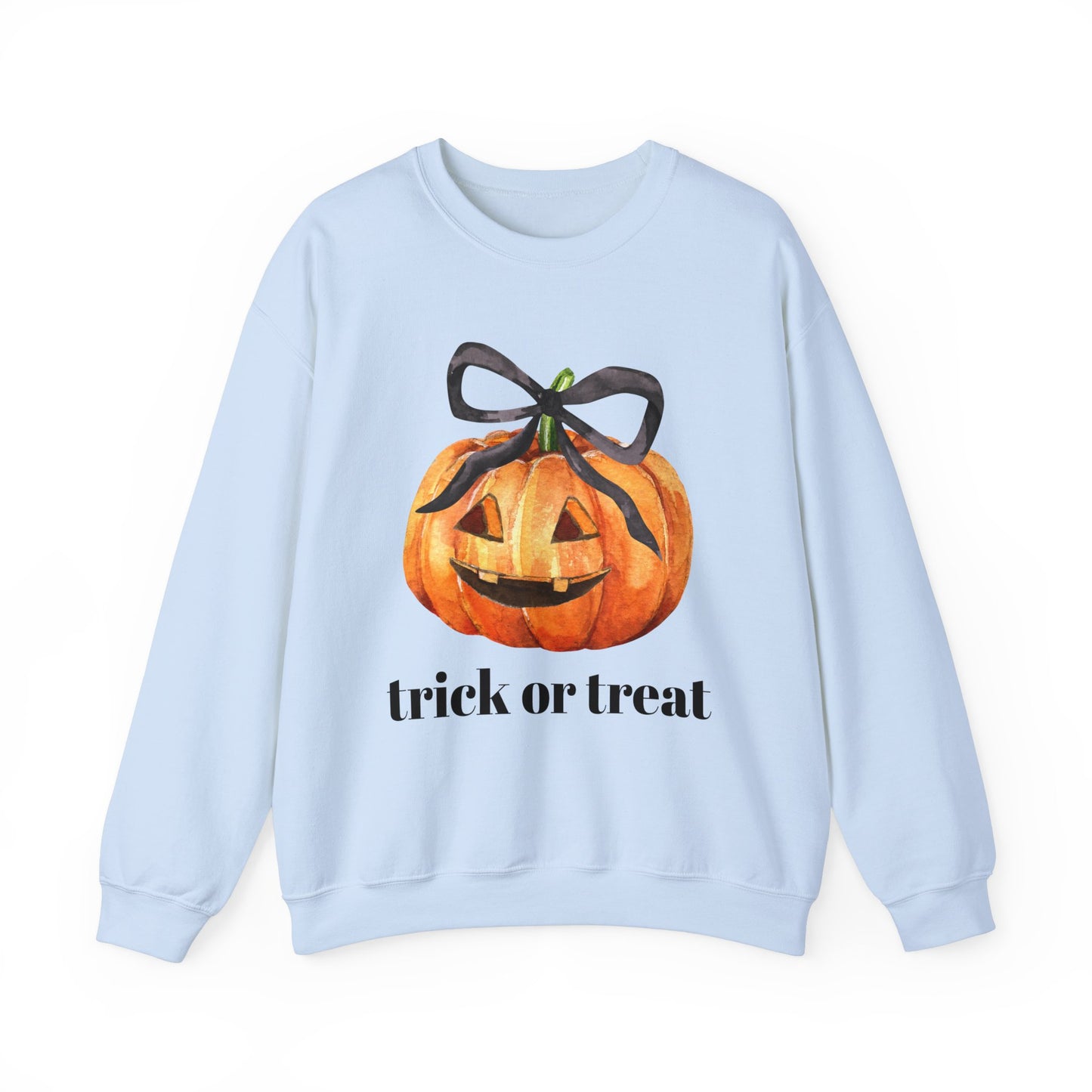 Trick or Treat Halloween Pumpkin Sweatshirt