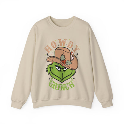 Howdy Grinch Christmas Sweatshirt