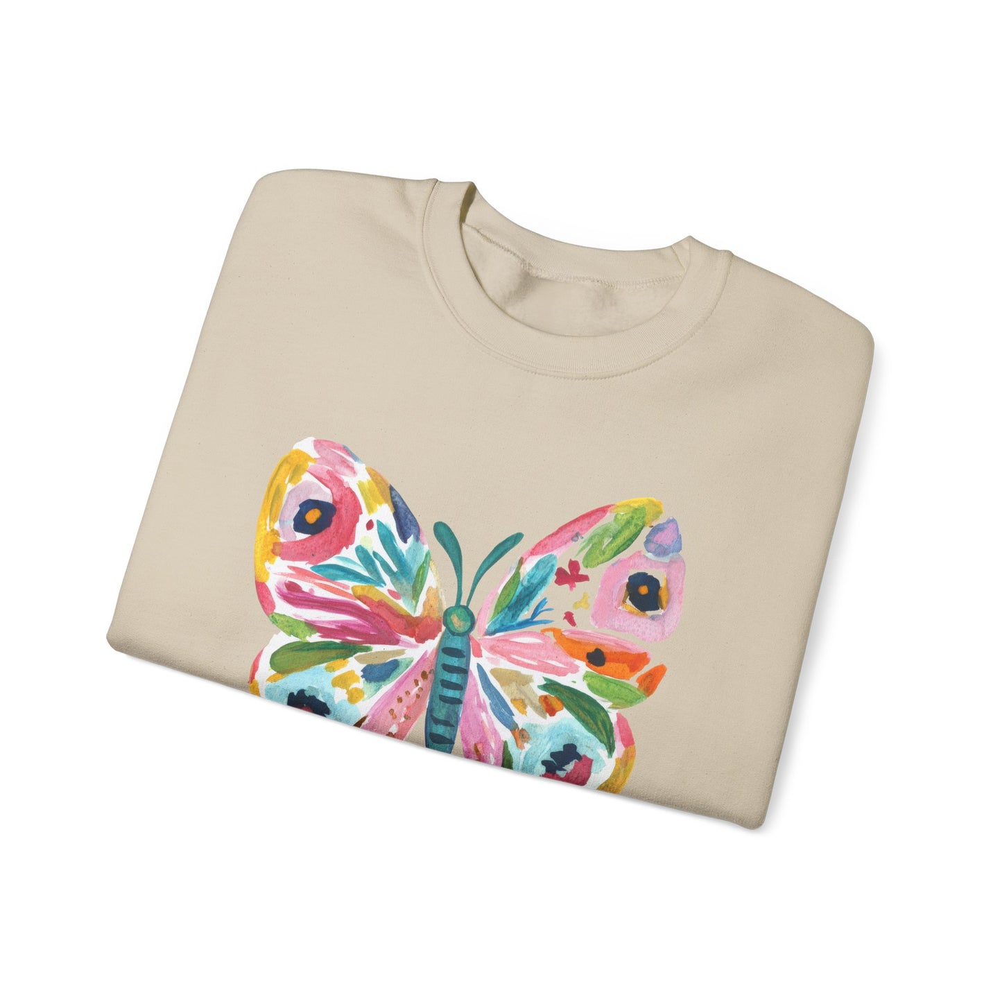 Butterfly Watercolor Sweatshirt