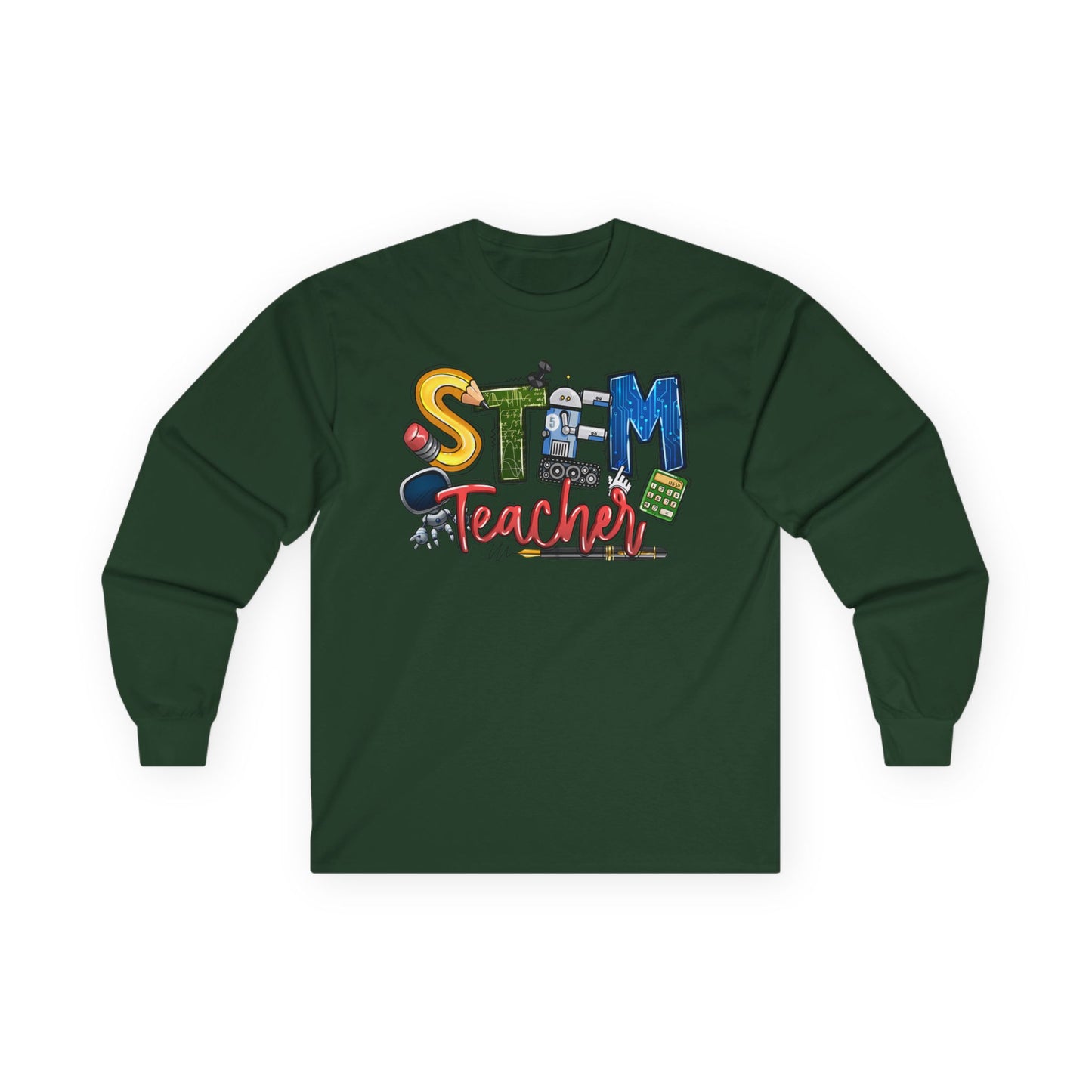 STEM Teacher Long-Sleeve Tee
