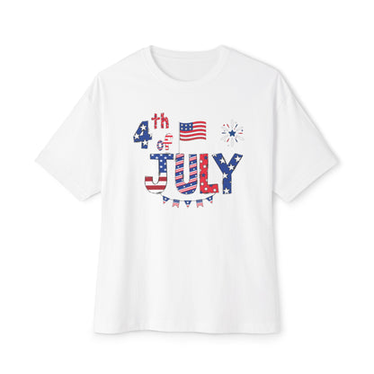 Cute 4th of July Boxy Tee