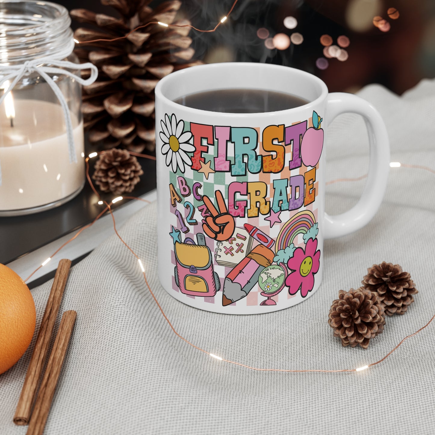 First Grade Teacher Mug 11oz