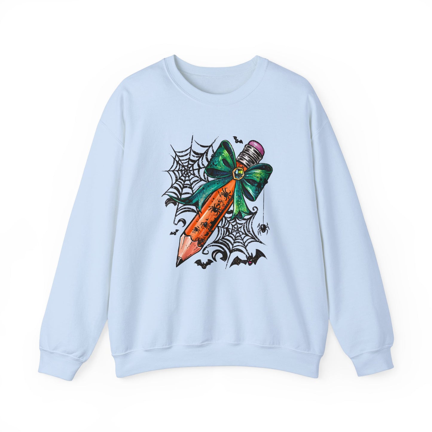 Halloween Pencil and Bow Sweatshirt