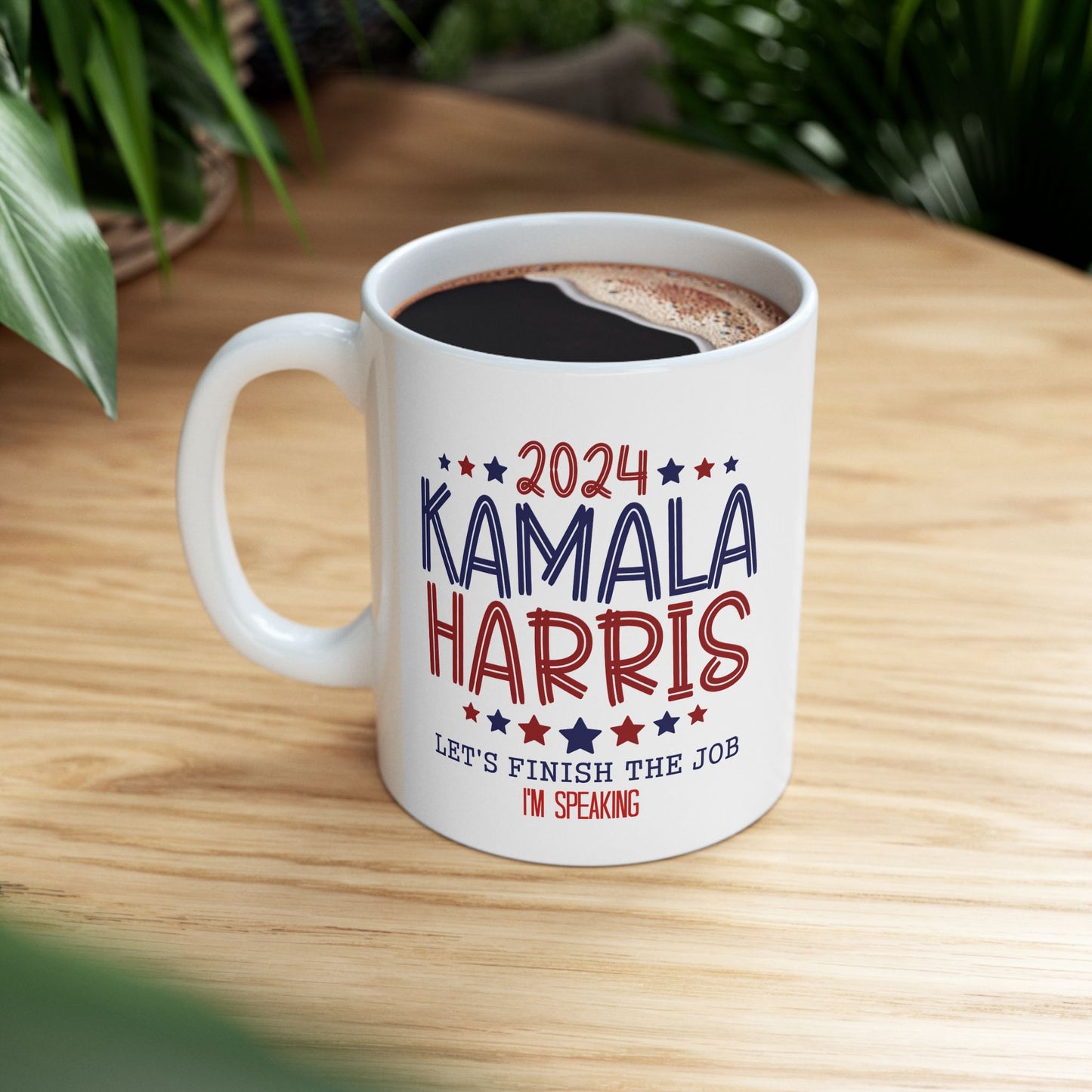 Kamala Harris Ceramic Mug, (11oz, 15oz)