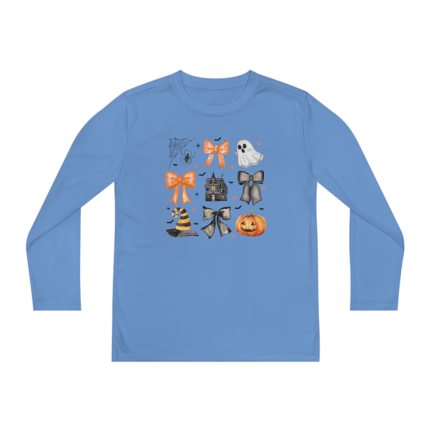 Halloween Coquette Youth Long Sleeve T-Shirt