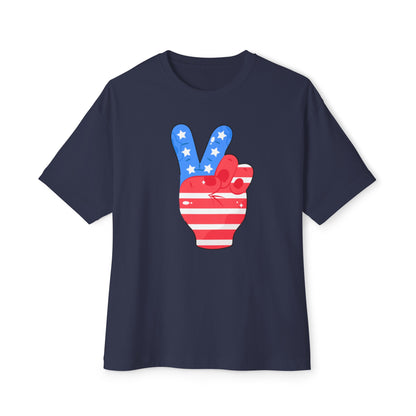 4th of July Peace Tee