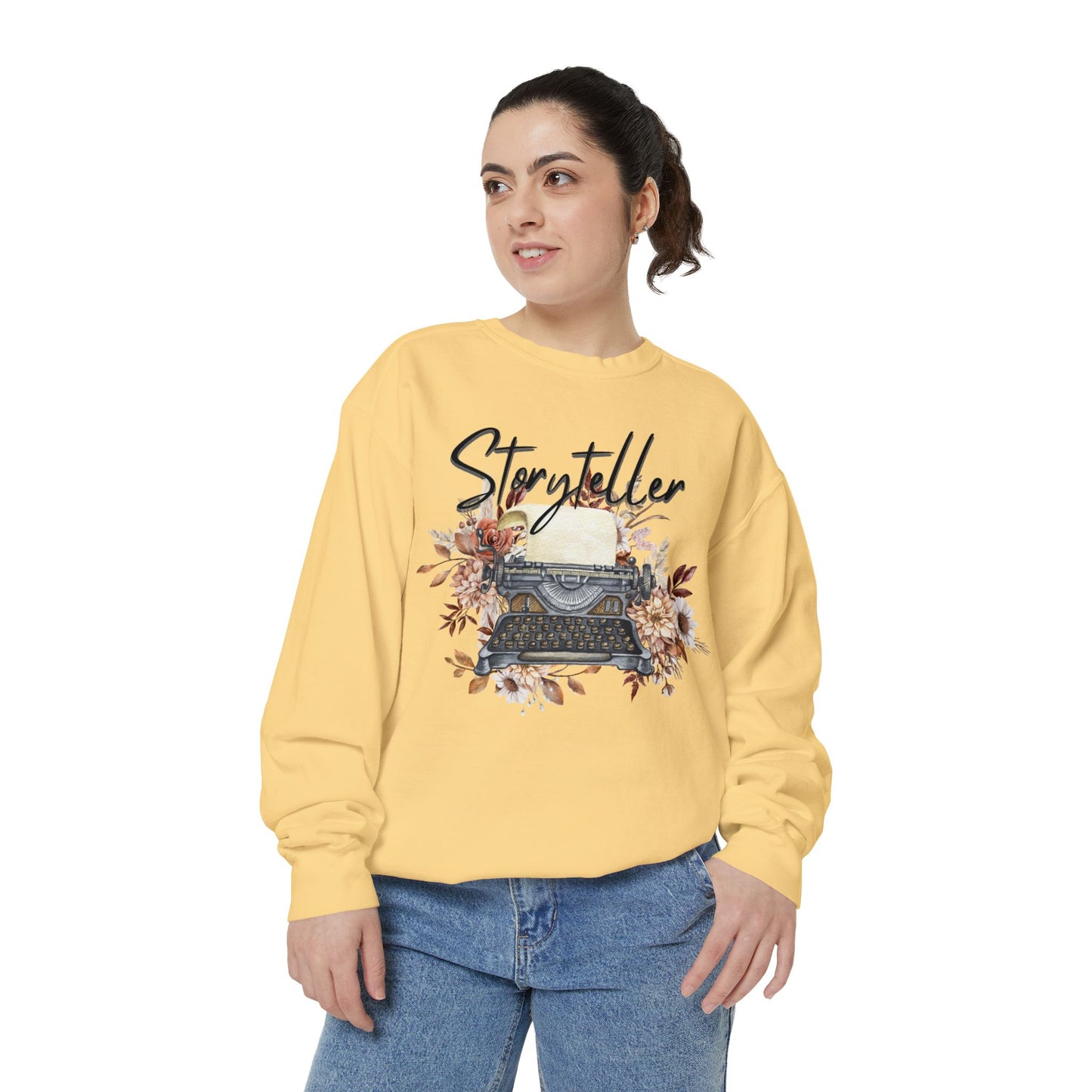 Storyteller Author Writer Comfort Colors Sweatshirt