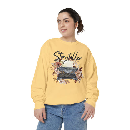 Storyteller Author Writer Comfort Colors Sweatshirt