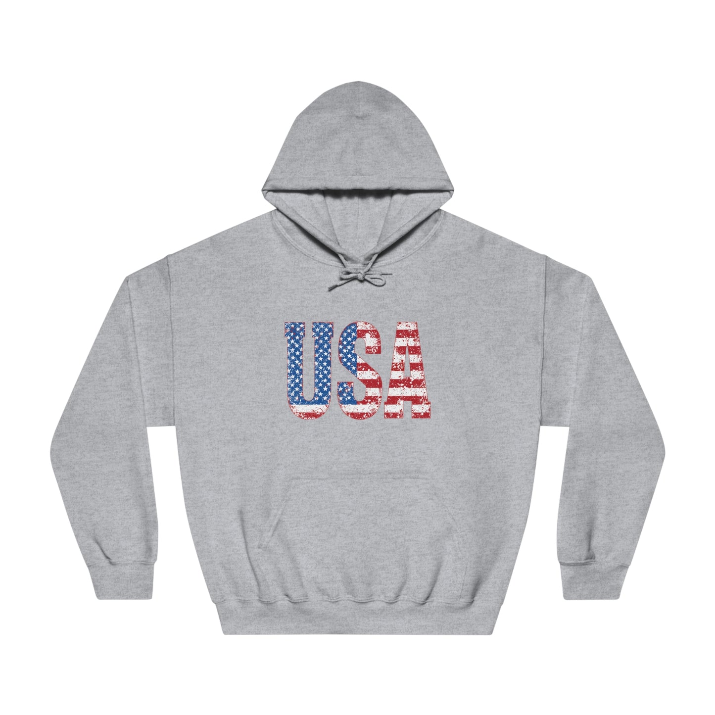 USA Unisex DryBlend® Hooded Sweatshirt