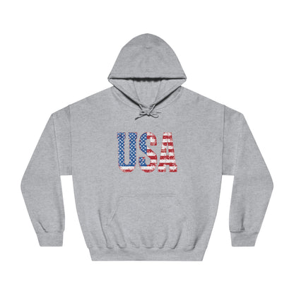 USA Unisex DryBlend® Hooded Sweatshirt