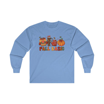 Fall Basic Long Sleeve Tee