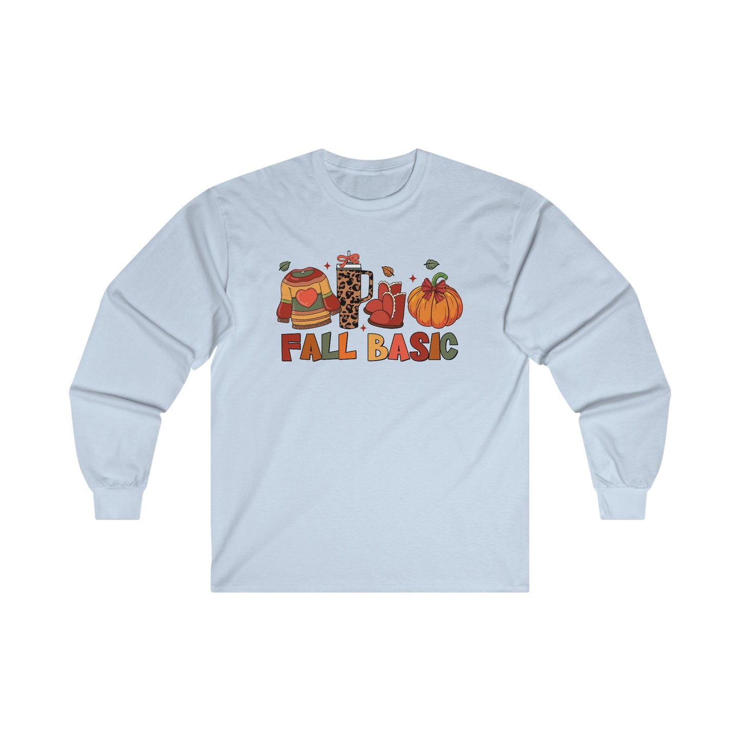 Fall Basic Long Sleeve Tee