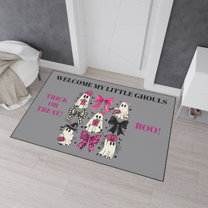 Welcome My Little Ghouls Halloween Welcome Mat