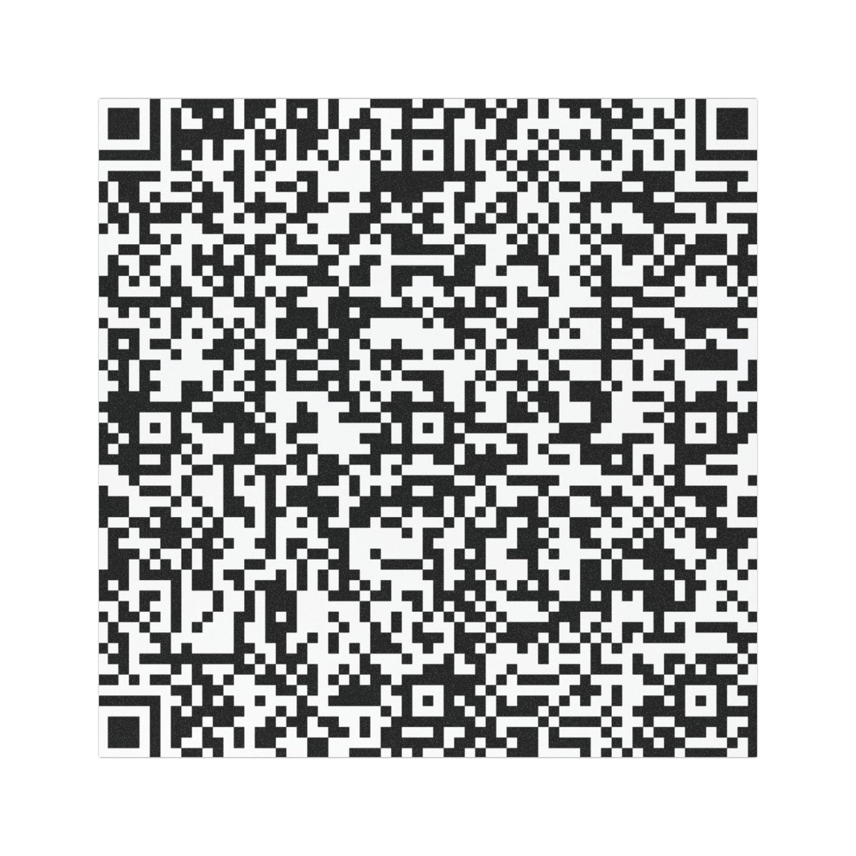 Custom QR Code Car Magnet