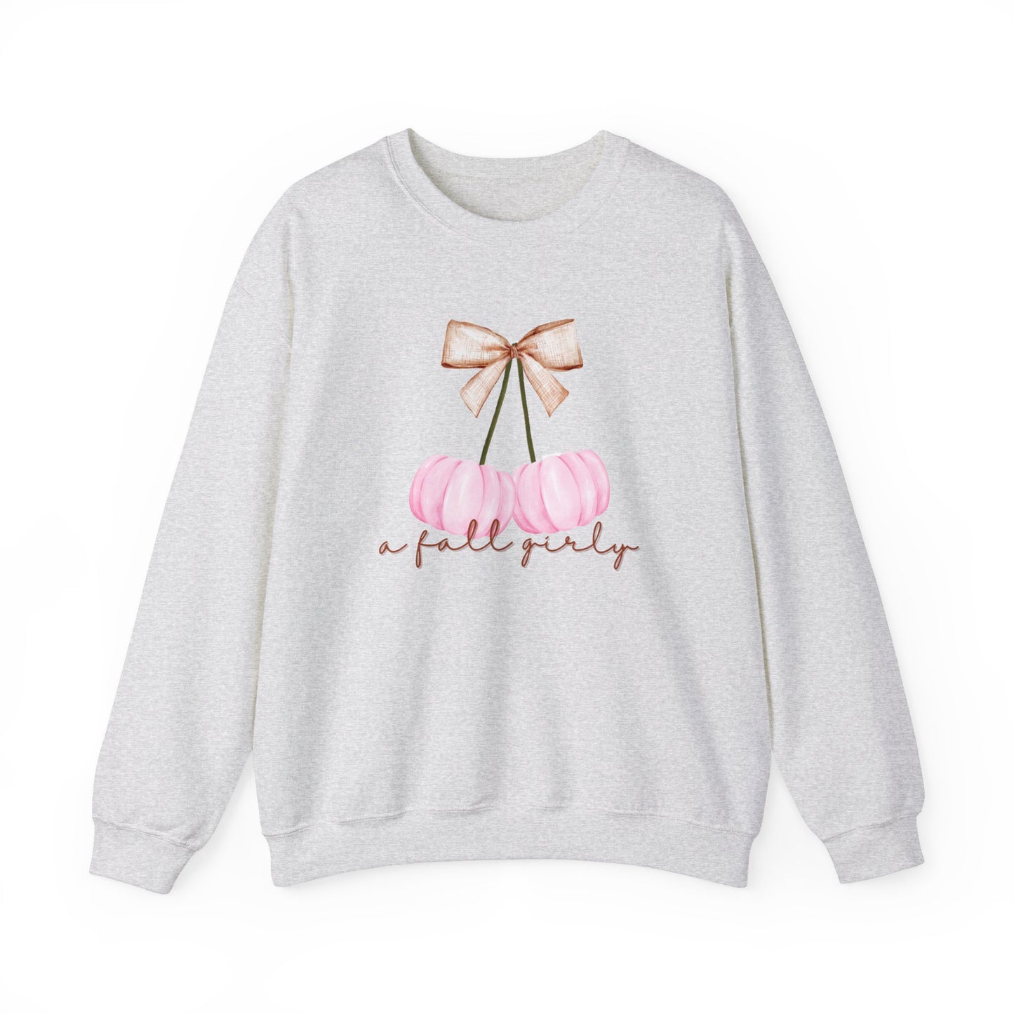 A Coquette Fall Girly Sweatshirt