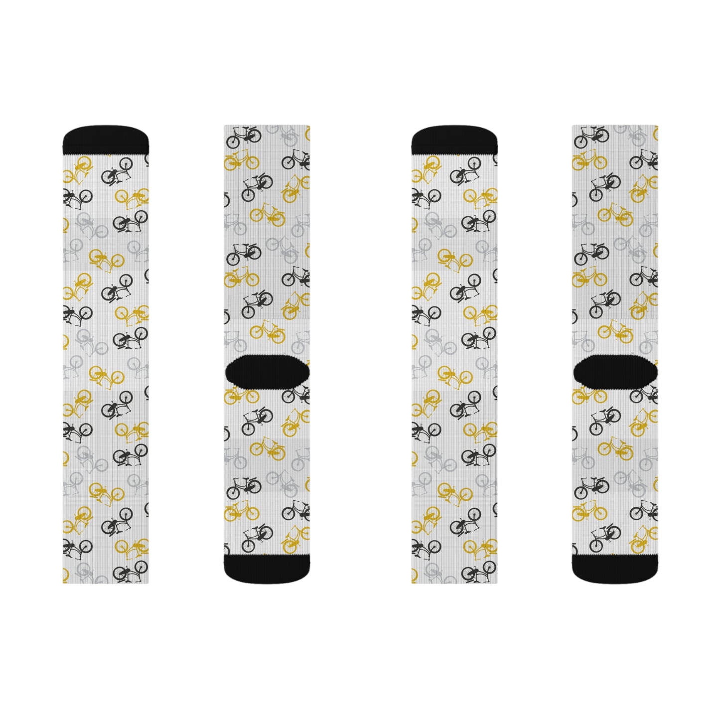 Trendy Bicycle Lover Pattern Socks