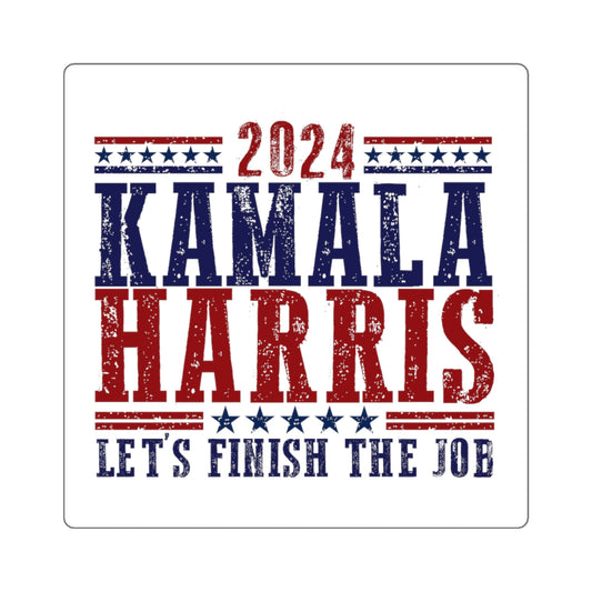 Kamala Harris for President Square Stickers