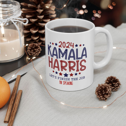 Kamala Harris Ceramic Mug, (11oz, 15oz)