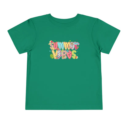 Summer Vibes Colorful Toddler Tee